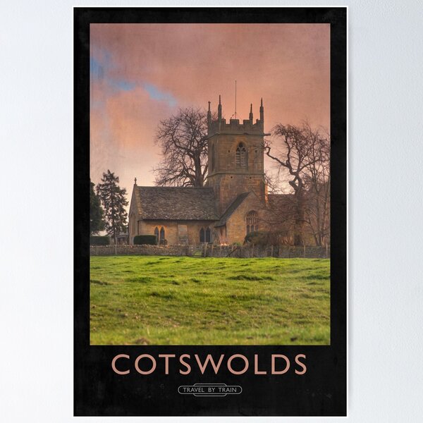 Cotswold Railway Poster Poster