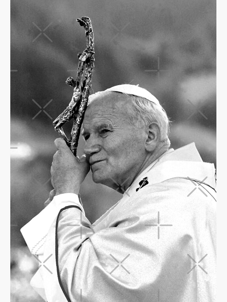 Discover Pope John Paul II Premium Matte Vertical Poster