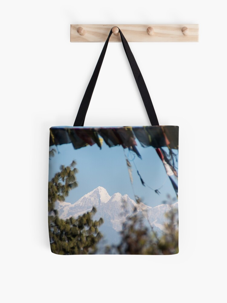 Thumbnail 1 of 2, Tote Bag, Himalayan View designed and sold by missatgerebut.