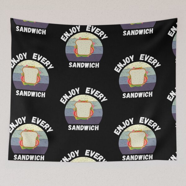 Item preview, Enjoy Every Sandwich - Sandwich is my Valentine designed and sold by PrintexDesigns.