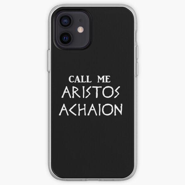 Call me Aristos Achaion / The Song of Achilles iPhone Soft Case