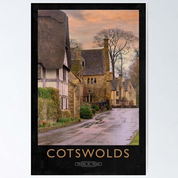 Cotswold Railway Poster Poster