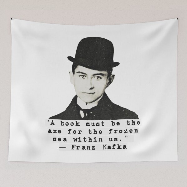 Item preview, Franz Kafka Book Quote designed and sold by avit1.