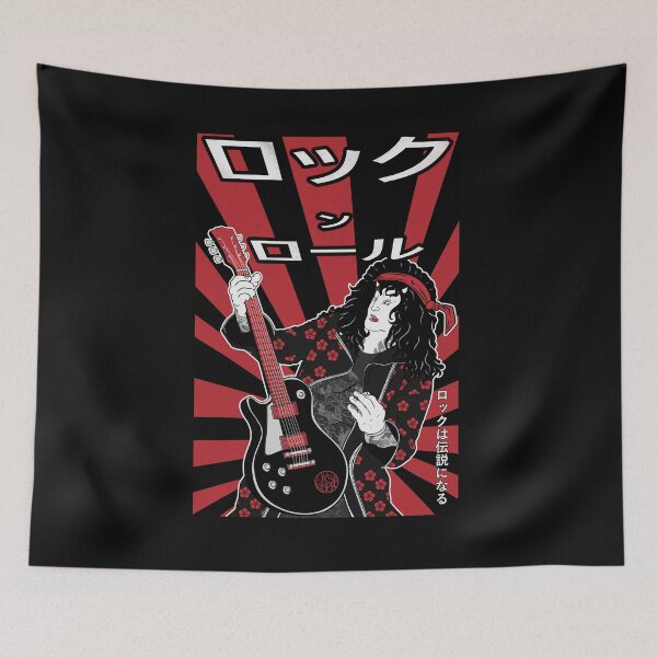 Item preview, Rock'n'roll Guitarist - Guitar Hero designed and sold by Ukiyograph.