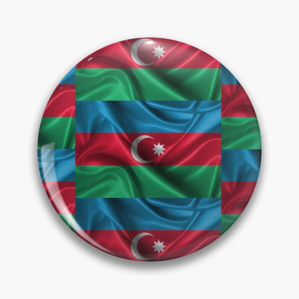Item preview, Azerbaijan Miniature Flag Pattern designed and sold by Mxdesign888.