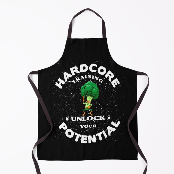 Item preview, Hardcore Training Unlock Your Potential Broccoli Ninja MMA Mixed Martial Arts designed and sold by ProjectX23.