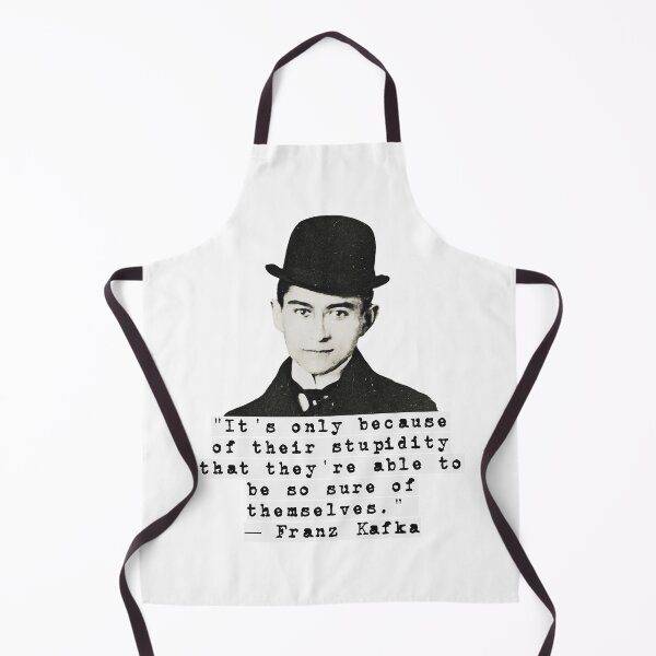 Item preview, Franz Kafka Stupidity Quote designed and sold by avit1.