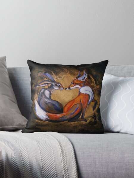 Item preview, Fox and hare designed and sold by Julie Boehm.