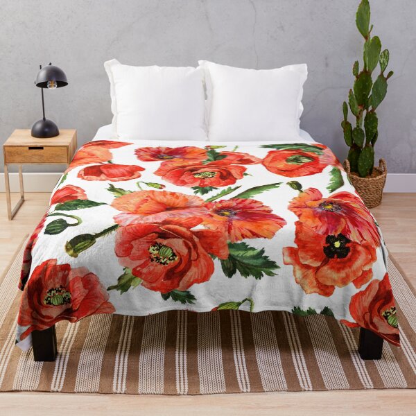 Item preview, Lush Poppy Meadow Botanical Garden designed and sold by UtArt.