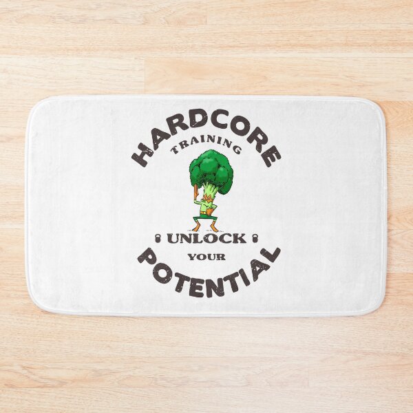 Item preview, Hardcore Training Unlock Your Potential Broccoli Ninja MMA Mixed Martial Arts designed and sold by ProjectX23.