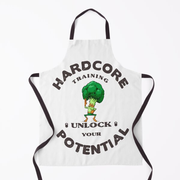 Item preview, Hardcore Training Unlock Your Potential Broccoli Ninja MMA Mixed Martial Arts designed and sold by ProjectX23.