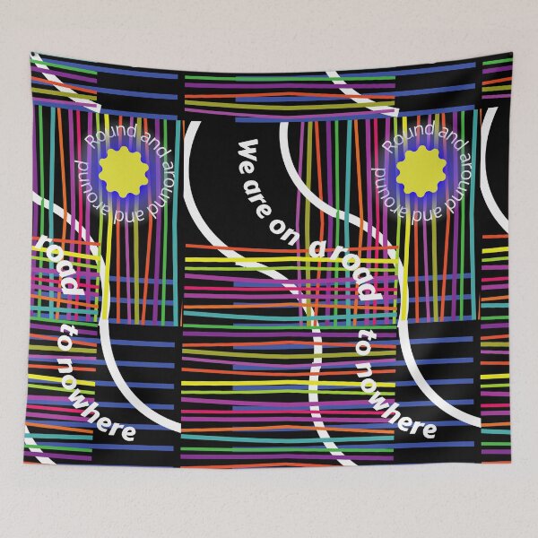 Item preview, Road to Nowhere - Around and Around We Go designed and sold by HopeMerc.