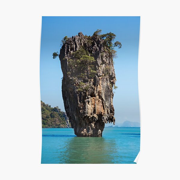 Thaïlande James Bond Island Poster
