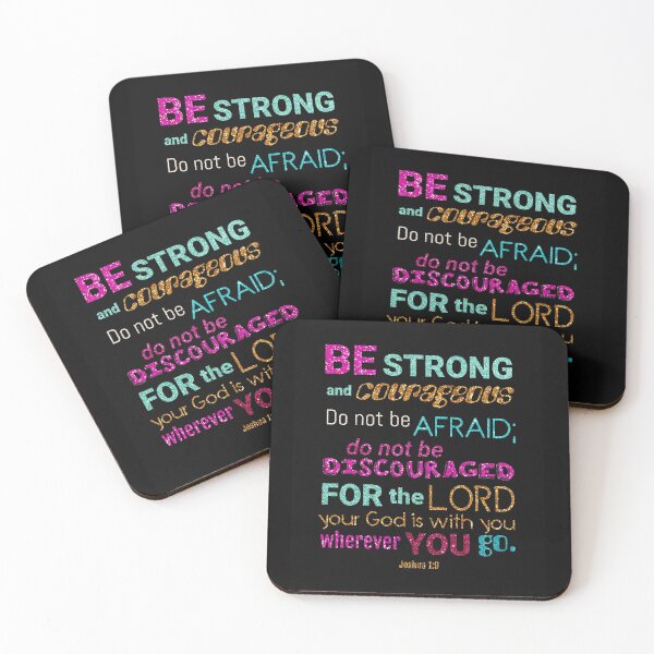 Item preview, Be strong and courageous designed and sold by della95.