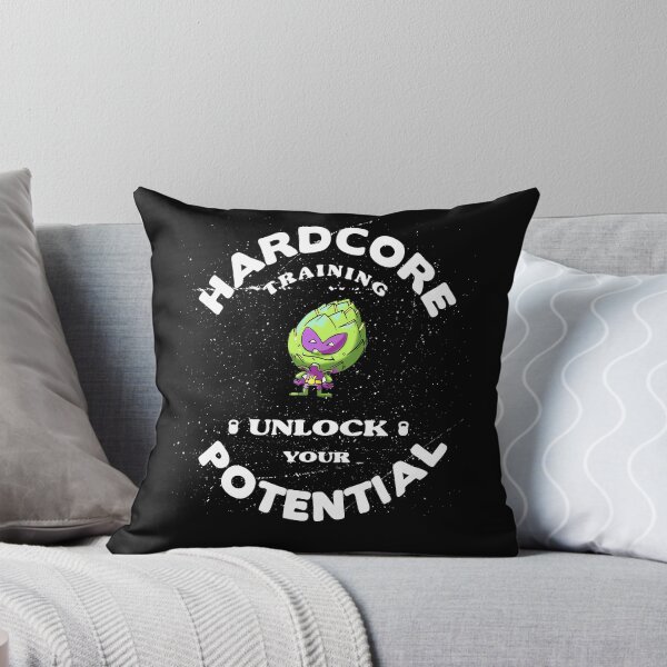 Item preview, Hardcore Training Unlock Your Potential Artichoke Alien Workout Bodybuilding designed and sold by ProjectX23.
