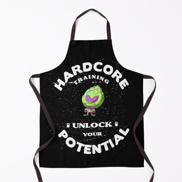 Item preview, Hardcore Training Unlock Your Potential Artichoke Alien Workout Bodybuilding designed and sold by ProjectX23.