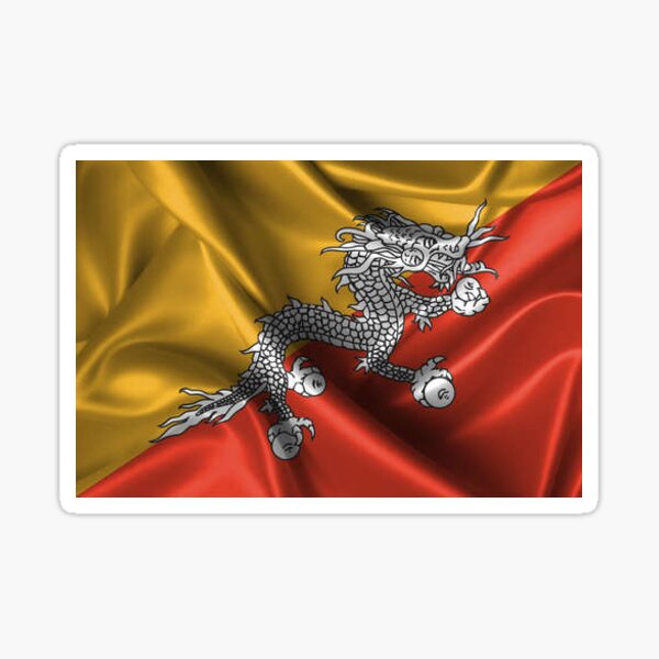 Item preview, Bhutan Miniature Flag Pattern designed and sold by Mxdesign888.
