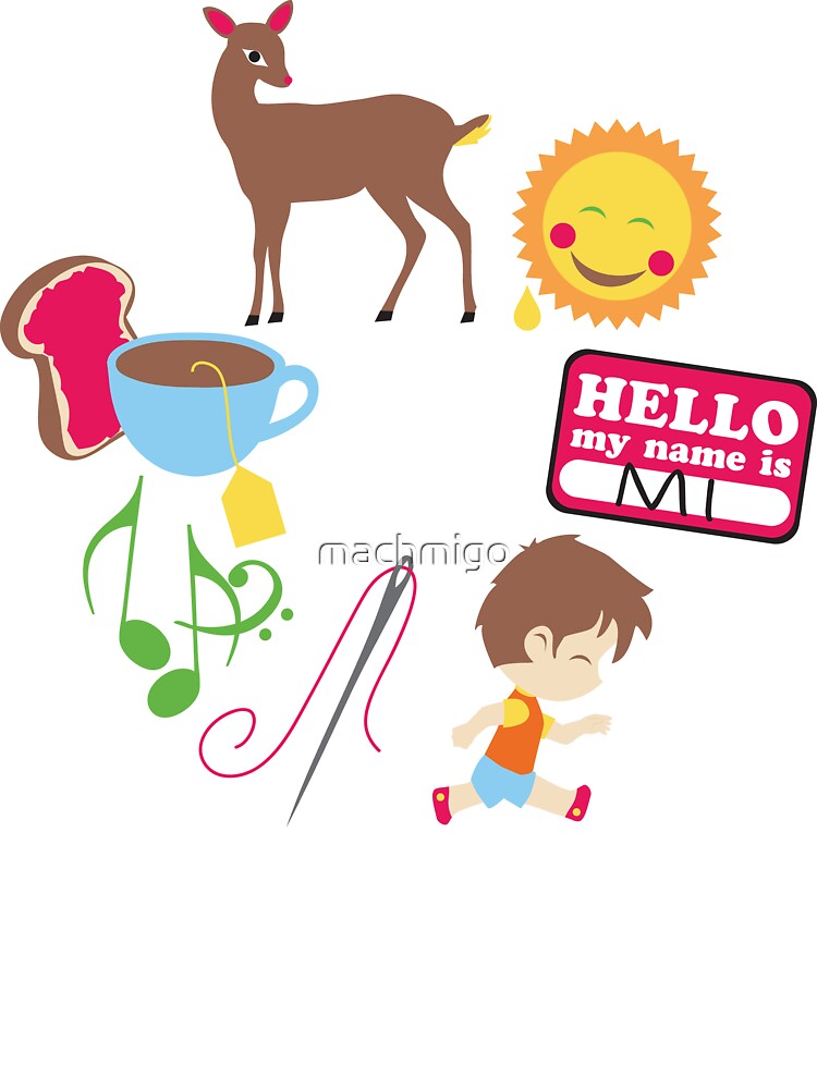 Thumbnail 2 of 2, Kids T-Shirt, Do Re Mi designed and sold by machmigo.