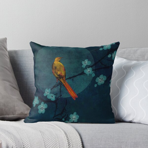 Item preview, Yellow bird in a Cherry blossom tree designed and sold by Modartisto.