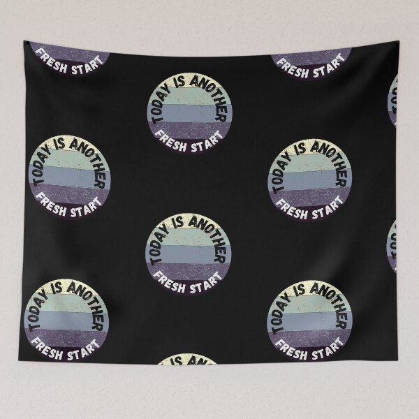 Item preview, Today Is Another Fresh Start - Stay Motivated designed and sold by PrintexDesigns.