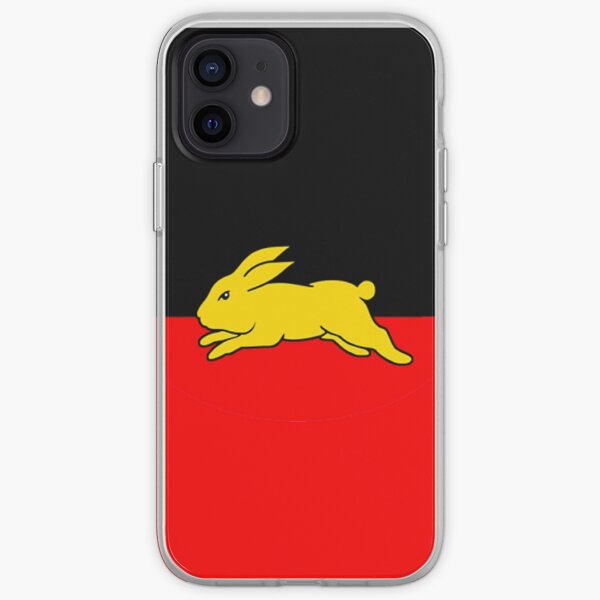 South Sydney Rabbitohs - Aboriginal Flag iPhone Soft Case