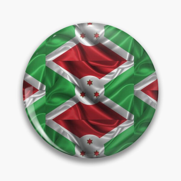Item preview, Burundi Miniature Flag Pattern designed and sold by Mxdesign888.