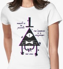 Illusion Women's Fitted T-Shirt