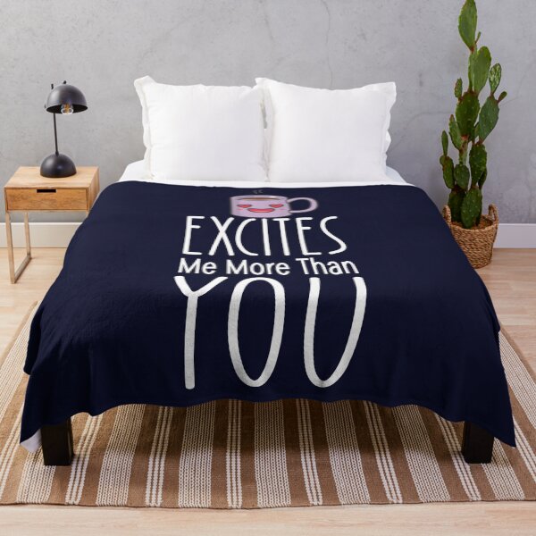 Item preview, Coffee Excites Me More Than You Valentine Coffee designed and sold by RadhaWords.