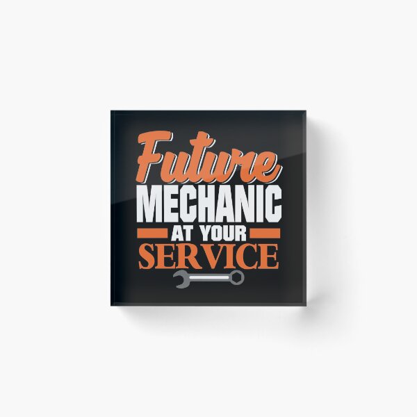 Item preview, Funny Future Mechanic designed and sold by Hameegaa.