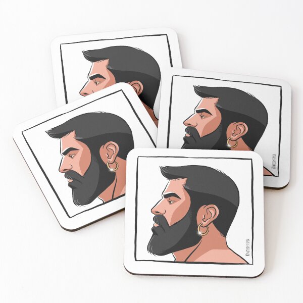 Item preview, Bearded Man designed and sold by maledystopia.