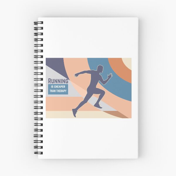 Item preview, Running is cheaper than therapy designed and sold by GraphicBit.