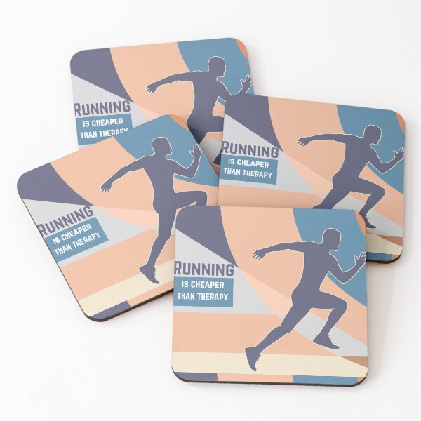 Item preview, Running is cheaper than therapy designed and sold by GraphicBit.
