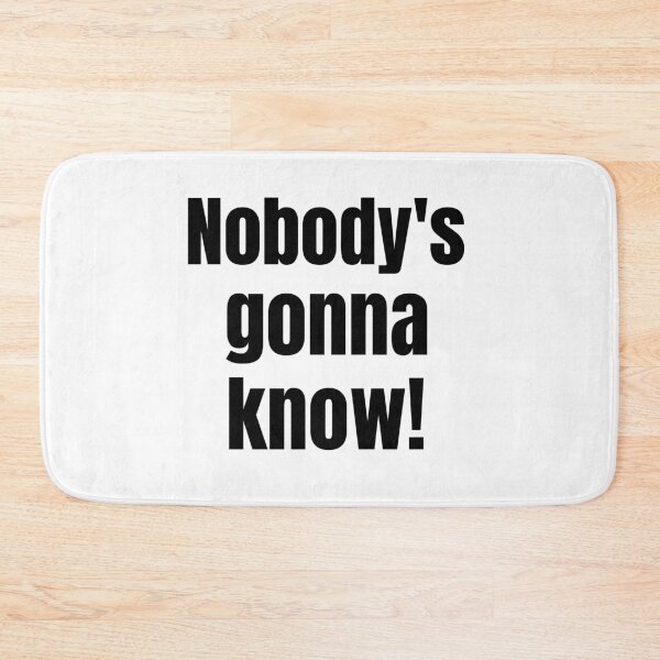 Item preview, Nobody's gonna know designed and sold by SzilviaHDesign.