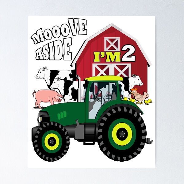 Item preview, Birthday 2 Year Old Farm Birthday Theme For Two Years Old designed and sold by tamdevo1.