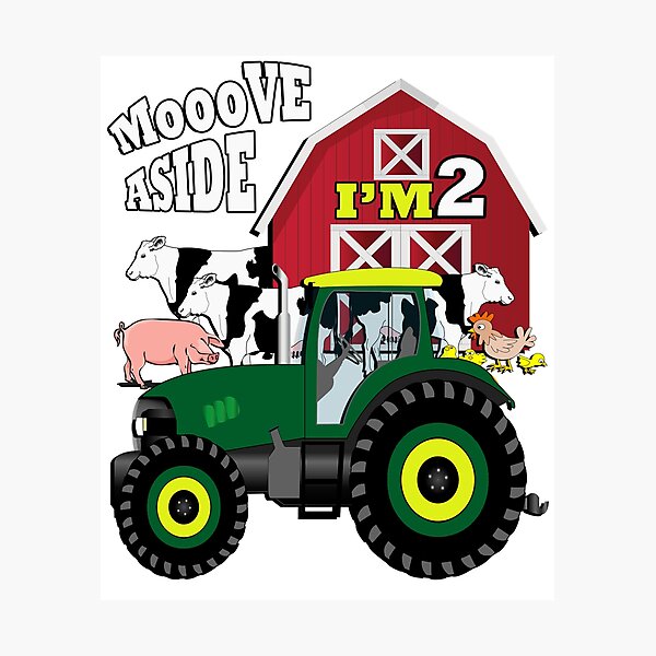 Item preview, Birthday 2 Year Old Farm Birthday Theme For Two Years Old designed and sold by Cute & Sassy Custom Gifting Boutiques.