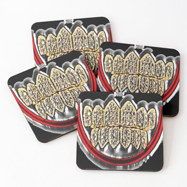 Item preview, Big Teeth Gold diamond bling designed and sold by Ettevehs.
