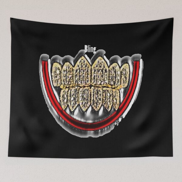 Item preview, Big Teeth Gold diamond bling designed and sold by Ettevehs.