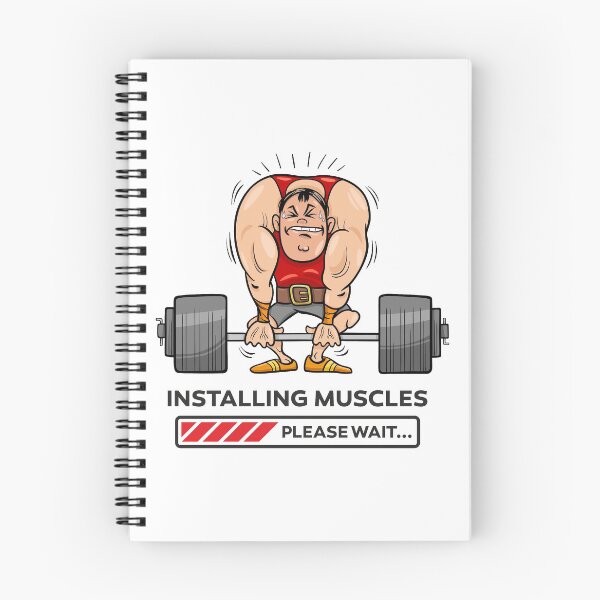 Item preview, Installing Muscles Fitness Funny designed and sold by TransFoto.