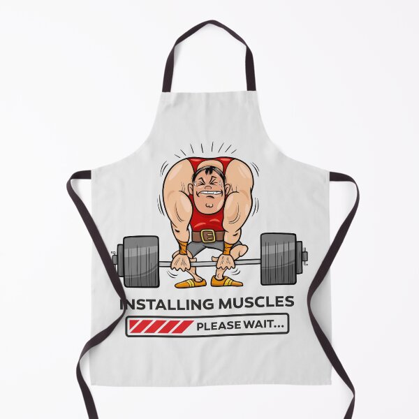 Item preview, Installing Muscles Fitness Funny designed and sold by TransFoto.