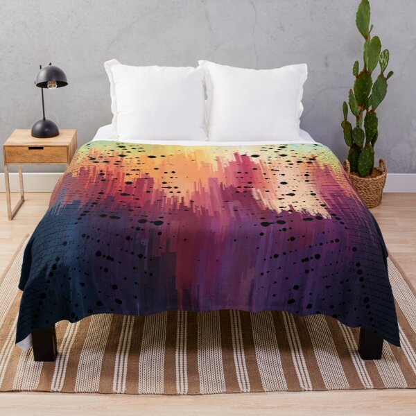 Item preview, Colorful Galactic Moody Splotch Abstract   designed and sold by sunnybandana.