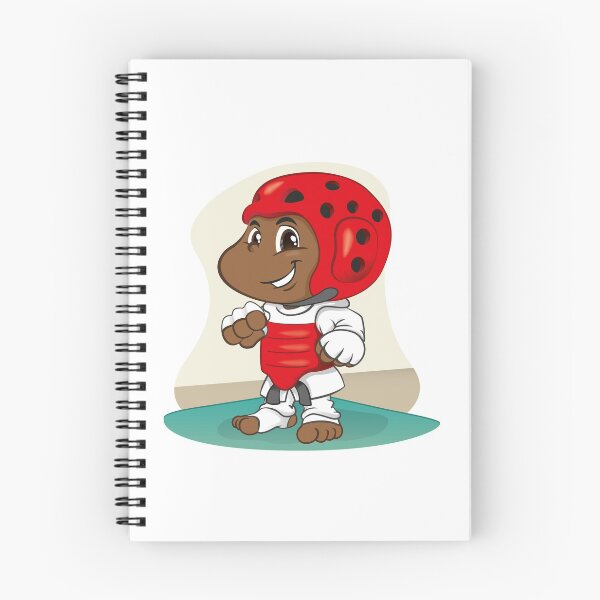 Item preview, Illustration character child African descent fighter martial arts taekwondo. Ideal for sports and institutional materials designed and sold by LucianoCosmo.