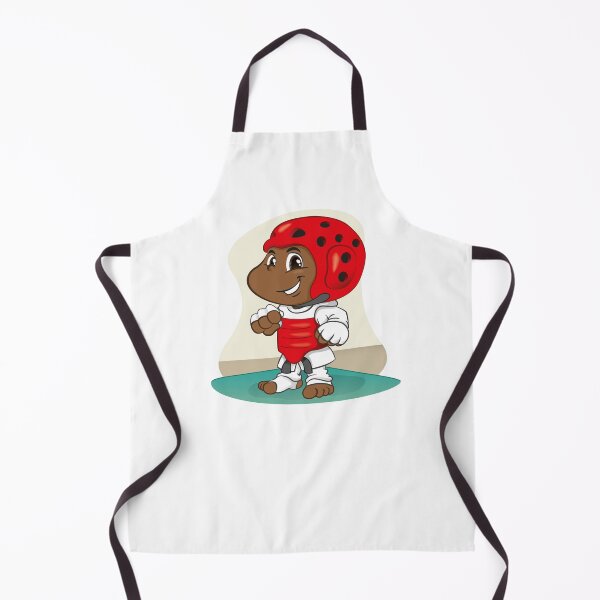 Item preview, Illustration character child African descent fighter martial arts taekwondo. Ideal for sports and institutional materials designed and sold by LucianoCosmo.