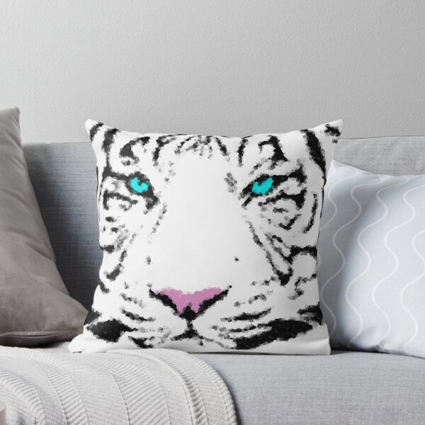 Item preview, Tiger face cubic polygon designed and sold by LynHebb.