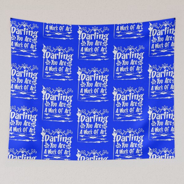 Item preview, Darling You are a work of Art,Positive Words,quote Motivation designed and sold by buzz1days.