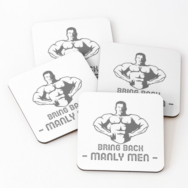 Item preview, Bring Back Manly Men designed and sold by 2romantics.