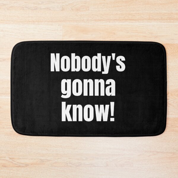 Item preview, Nobody's gonna know designed and sold by SzilviaHDesign.