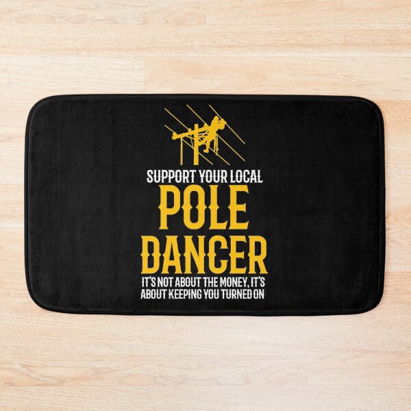 Item preview, Support Your Local Pole Dancer designed and sold by TeesYouWant.