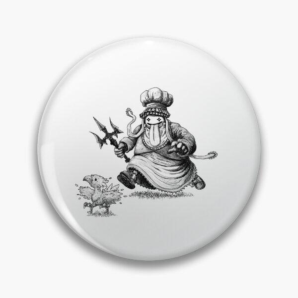 Item preview, FF9 - The Gluttonous Blue Mage - Quina designed and sold by DavidMLThomas.