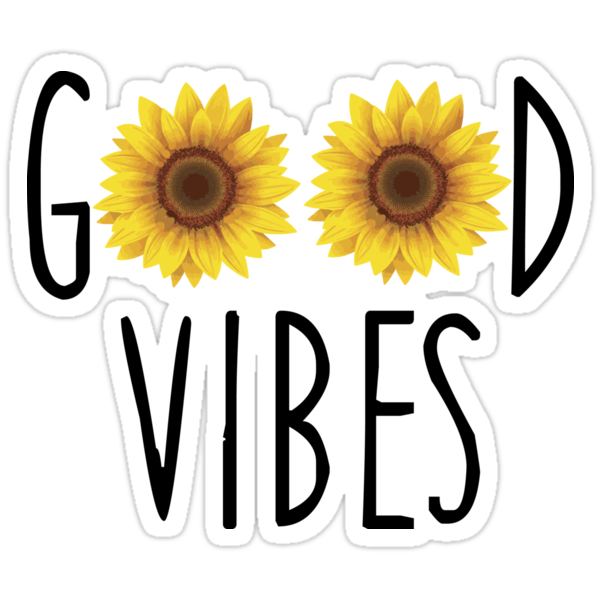 "Good Vibes" Stickers by Alana Poser | Redbubble