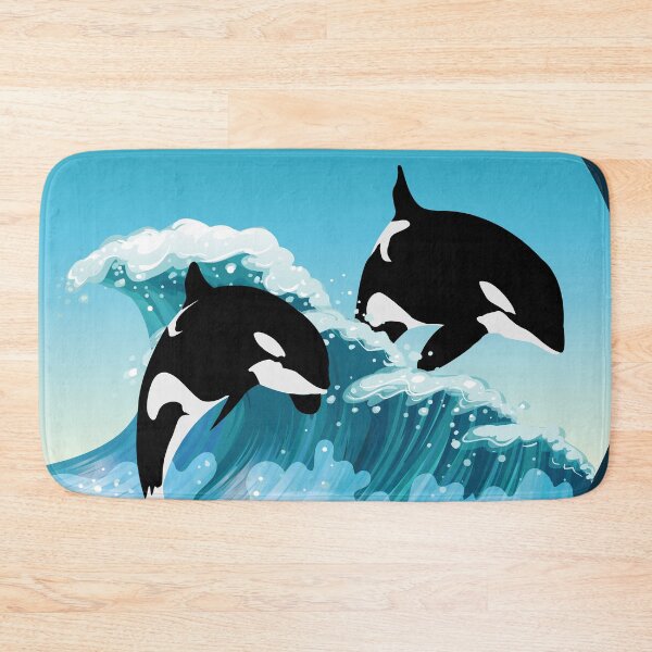 Item preview, Orcas Making Waves designed and sold by boec gear.